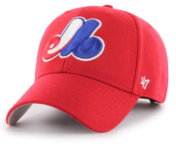 Montreal Expos Cooperstown MVP Tri-Color Cap - One-Size