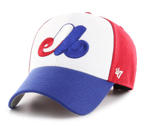 Montreal Expos '47 Brand MVP Cap - Tri-colour
