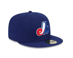 Montreal Expos New Era 59Fifty Fitted Cap - Dark Royal