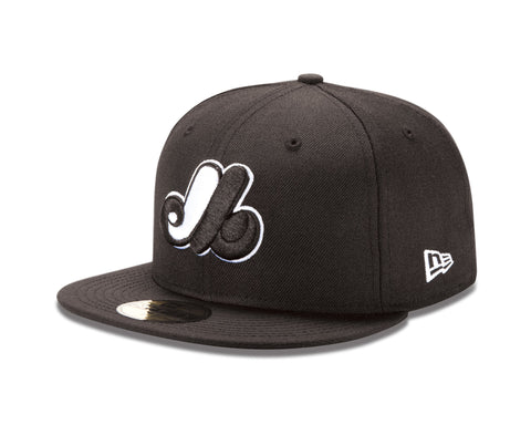 Montreal Expos New Era 59Fifty Fitted Cap - Black