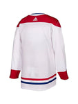MONTREAL CANADIENS ADIDAS ADIZERO NHL AUTHENTIC PRO HOME - WHITE - BLANK JERSEY