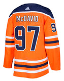 Men's Edmonton Oilers Connor McDavid adidas Orange Authentic Player - Jersey