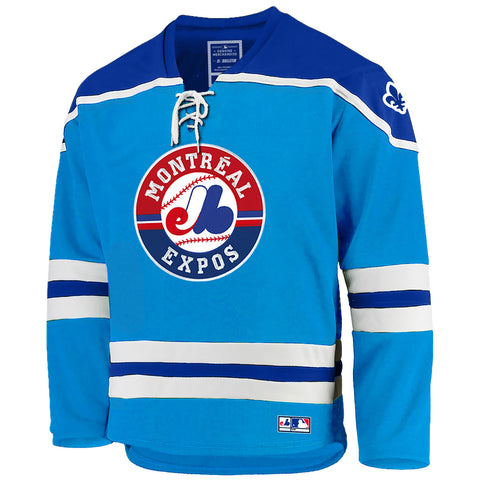  '47 Men's Montreal Expos Cooperstown Lacer Pullover