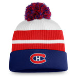 Montreal Canadiens Fanatics Reversed Retro - Pom Cuffed Knit Hat