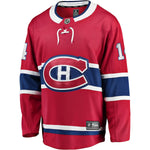 Nick Suzuki Fanatics Chandail des Canadiens de Montréal pour hommes Home Breakaway Player