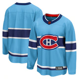 Chandail personnalisé Canadiens de Montreal Fanatics Bleu clair - Maillot Breakaway 2.0 Édition spéciale