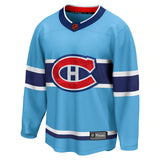Customized Men's Montreal Canadiens Fanatics Branded Light Blue - Special Edition 2.0 Breakaway Jersey