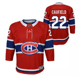 Cole Caufield Chandail Canadiens de Montréal Junior Rouge Premier - Fanatics