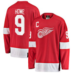 Men's Fanatics Branded Gordie Howe Detroit Red Wings Premier Breakaway Retired Player Jersey - Red