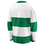 Men's Toronto St. Pats Fanatics Branded White Green Premier Breakaway - Jersey