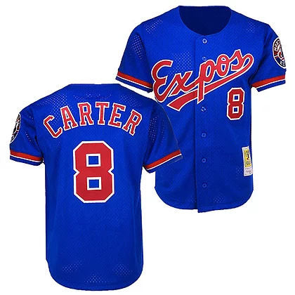 Men s Montreal Expos Gary Carter Mitchel Ness Cooperstown Collection LOGOSPORTS
