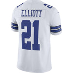 Ezekiel Elliott #21 Cowboys de Dallas Chandail Game Player Jersey par Nike - Blanc