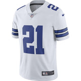 Ezekiel Elliott #21 Cowboys de Dallas Chandail Game Player Jersey par Nike - Blanc