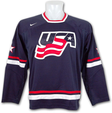 Chandail de hockey l'équipe des États-Unis réplique Swift IIHF - Nike - bleu