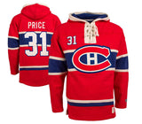 Montreal Canadiens Carey Price Heavyweight Jersey Lacer Hoodie - Old Time Hockey
