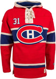 Chandail à capuchon en jersey épais Carey Price des Canadiens de Montréal - Old Time Hockey