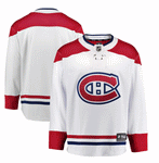 Men's Montreal Canadiens Fanatics Branded Breakaway - White - Blank Jersey