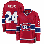 Chris Chelios Canadiens de Montréal Chandail Breakaway à la retraite Fanatics - Rouge 