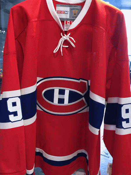 NHL Montreal Canadiens Maurice Richard #9 Breakaway Vintage