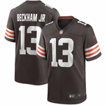 Odell Beckham Jr. Browns de Cleveland Chandail Game Player Jersey par Nike -marron 